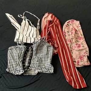 Bundle of crop tops